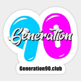 Génération 90 Sticker